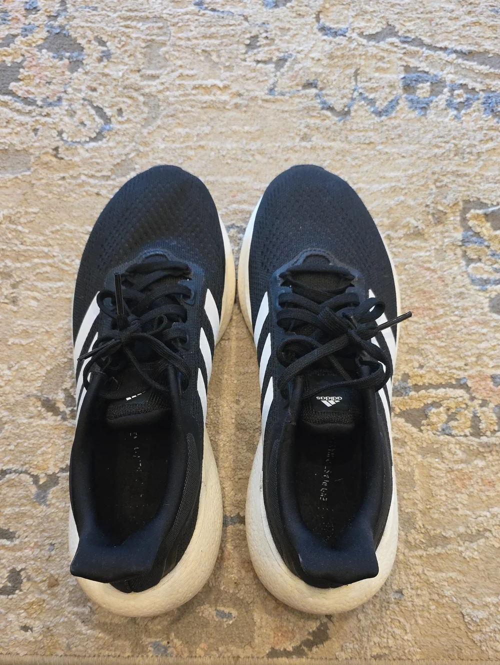 adidas Black & White Athletic Sneakers